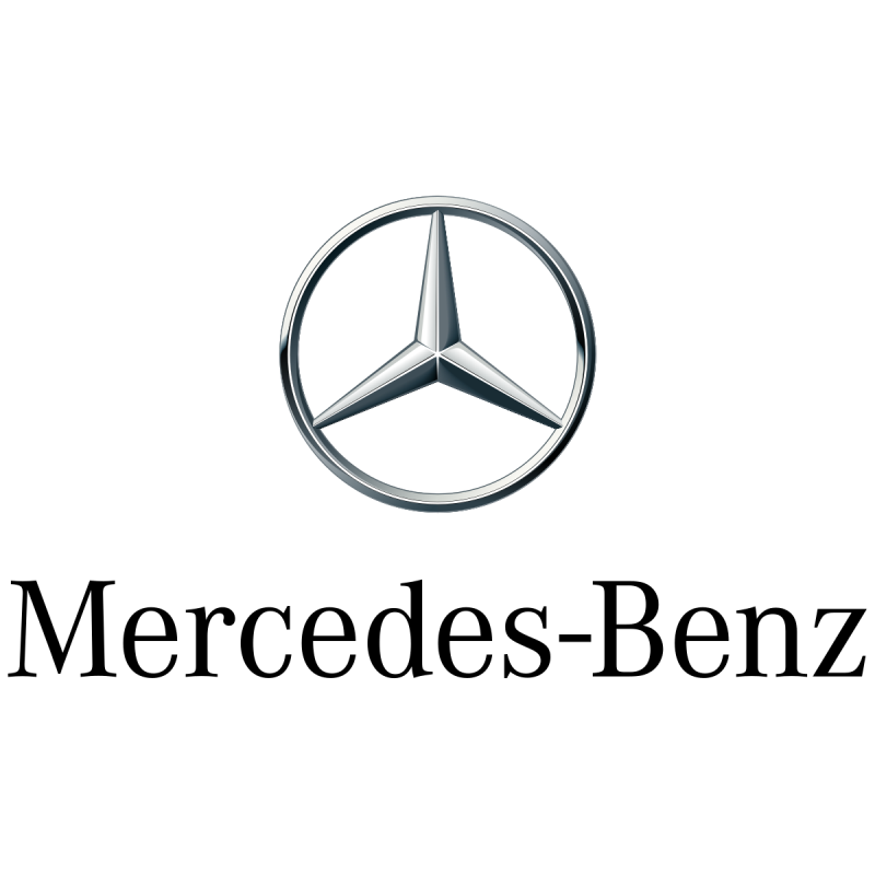 Autocollant MERCEDES-logo 2011 L 100 H 50 mm