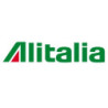 Autocollant ALITALIA logo vert droit L 145 h 30 mm