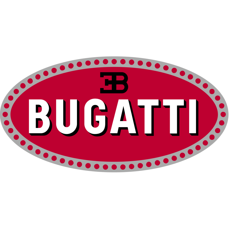 Autocollant BUGATTI-logo original L 100 H 50 mm