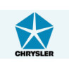 STICKER CHRYSLER-Log etoile  L 100 H 100 mm