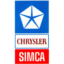 Autocollant CHRYSLER-Logo...