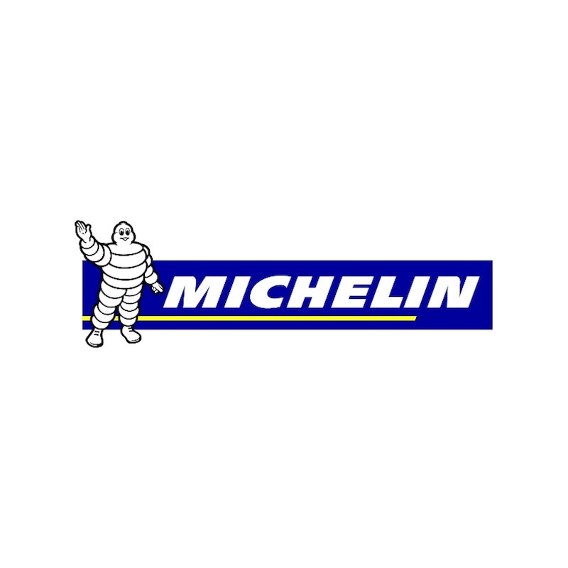 Autocollant MICHELIN Logo bleu L 100 H 30 mm