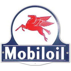 Autocollant MOBIL Mobiloil...