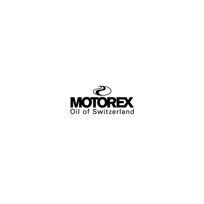 Autocollant MOTOREX logo Noir switzerland L 50 H 30 mm