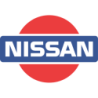 STICKER NISSAN logo 1984-2001 L 58 H 40 mm