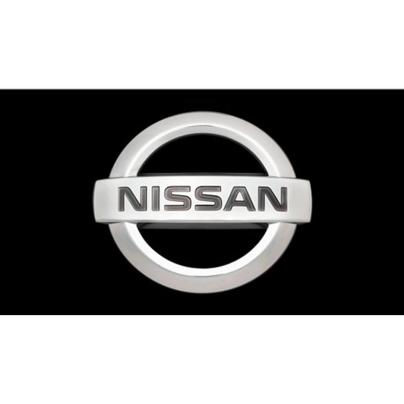 STICKER NISSAN logo 2001 L 50 H 28 mm