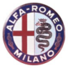 Autocollant ALFA ROMEO logo 1920 diam 50 mm