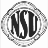 STICKER NSU logo 1913  L 60 H 60 mm