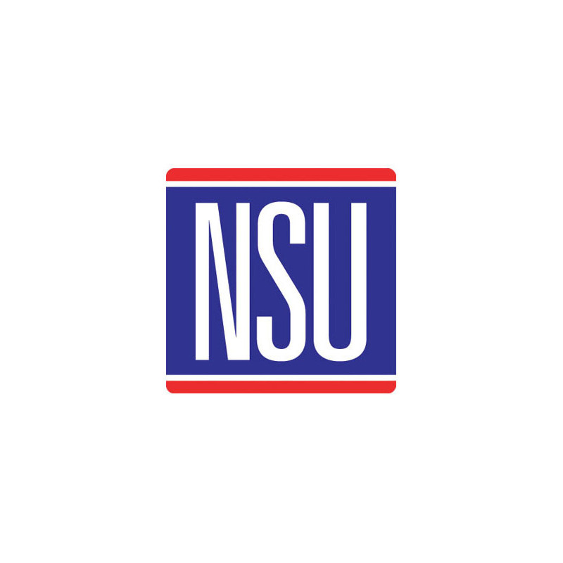 STICKER NSU Logo L 82 H 80