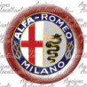 STICKER ALFA ROMEO logo 1925 diam 50 mm