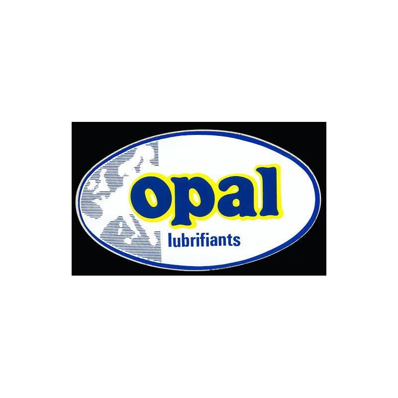 STICKER OPAL logo world l 110 h 70 mm