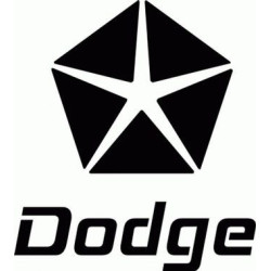 STICKER DODGE logo L 100 H 112 mm