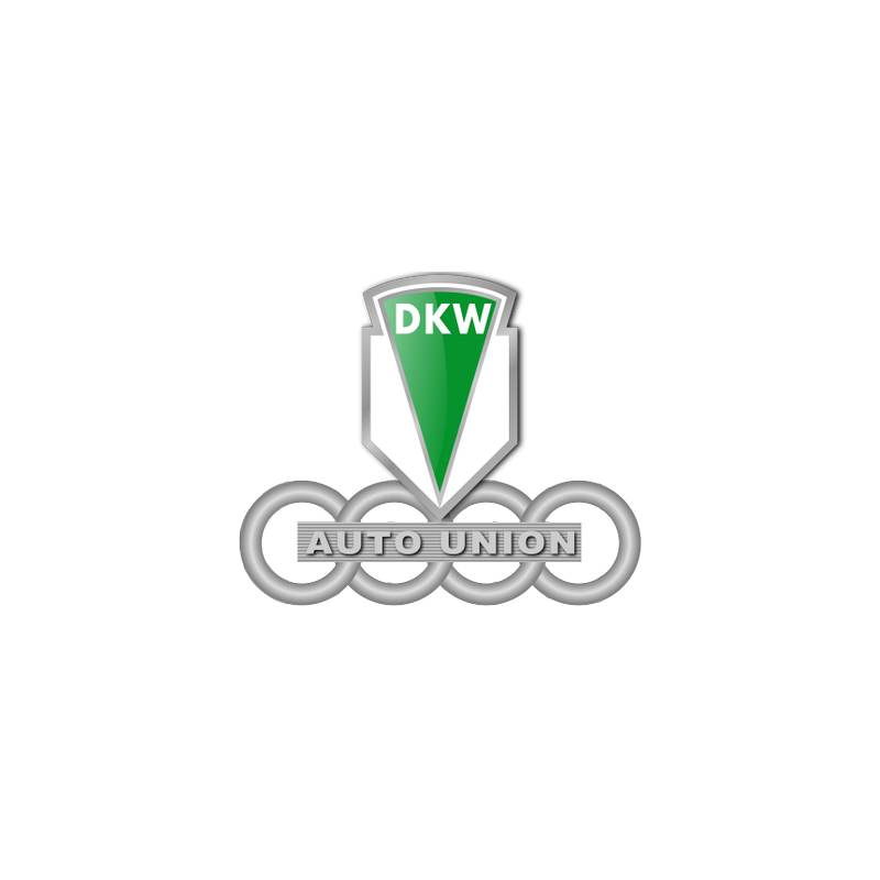 STICKER DKW-Auto-Union-logo-L 60 H 100 mm