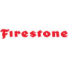 STICKER FIRESTONE logo lettre rouge L 170 mm H 25 mm