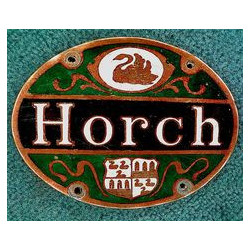 STICKER HORCH plaque ovale L 100 H 80 mm