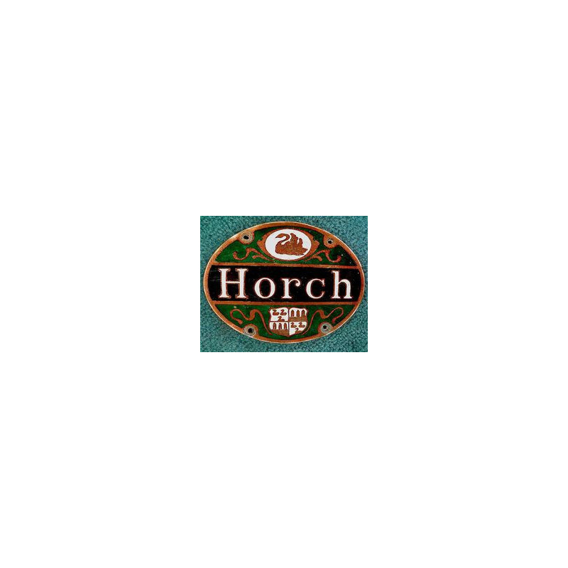 STICKER HORCH plaque ovale L 100 H 80 mm