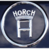 STICKER HORCH logo metal 3D diam 80 mm