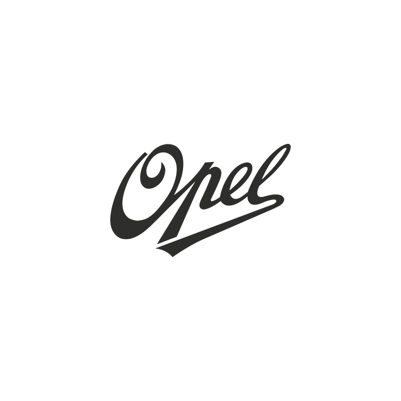 STICKER OPEL-logo 1903 L 53 H 40