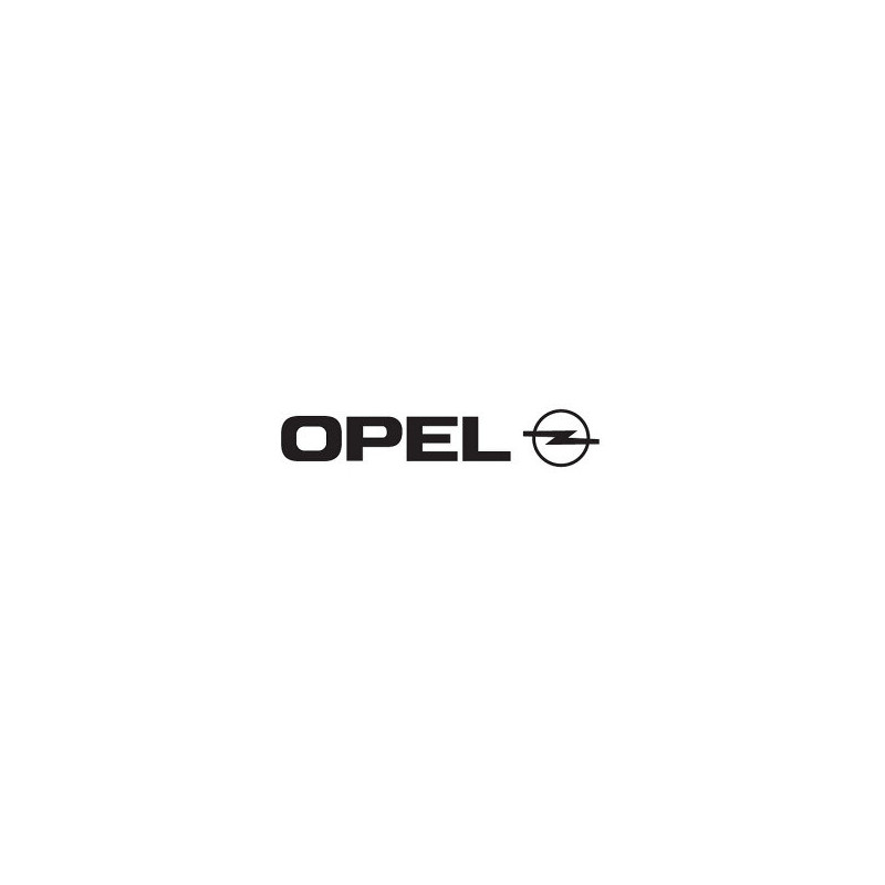 STICKER OPEL-logo 1937 L 50 H 60 mm