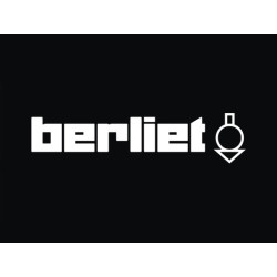 STICKER BERLIET logo Blanc...