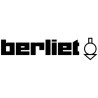Autocollant BERLIET logo lettrage noir L100 H 25 mm
