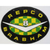 STICKER BRABHAM logo repco  L 80 H 60 mm