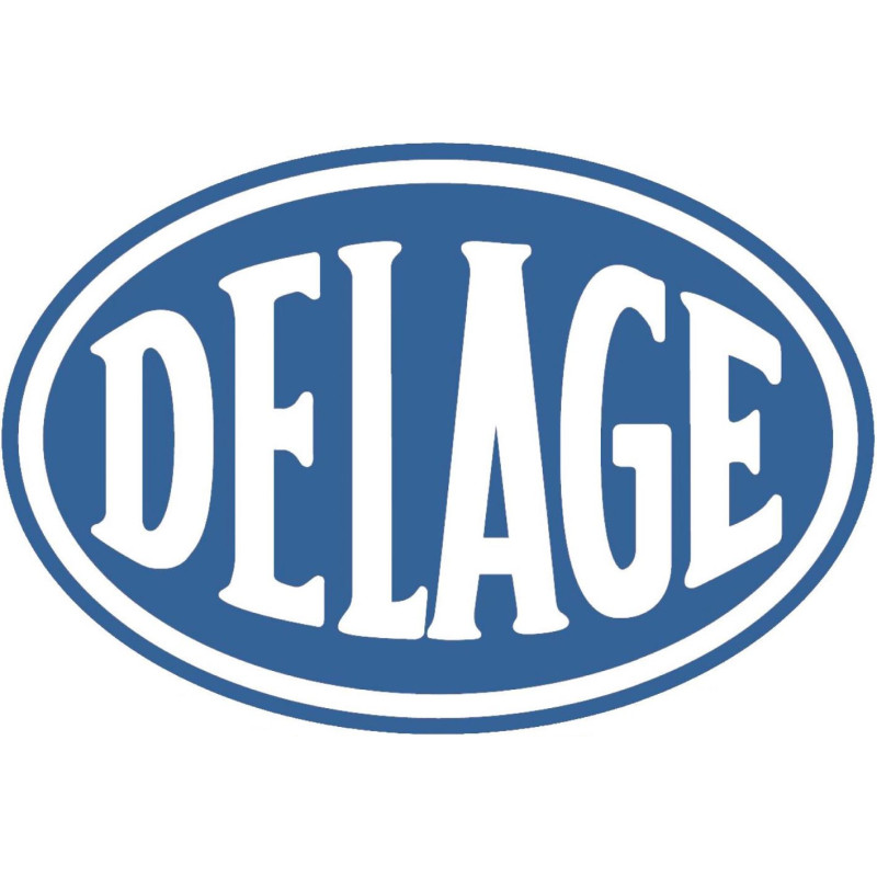 STICKER DELAGE logo L 150  H 100 mm