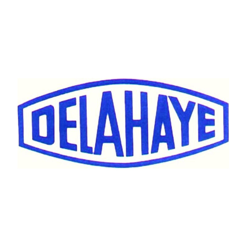 STICKER DELAHAYE logo ovale L 140 H 60 mm