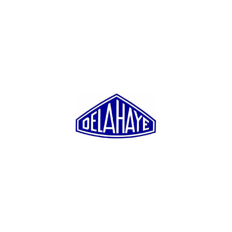 STICKER DELAHAYE logo tri L 100 H 56 mm