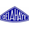 STICKER DELAHAYE logo tri L 100 H 56 mm