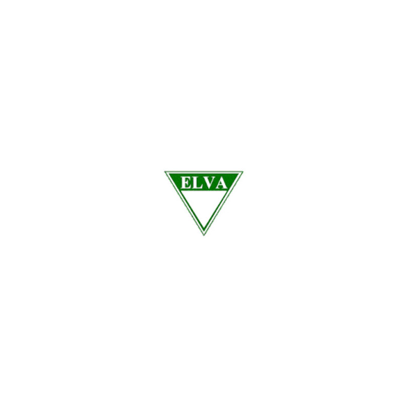 STICKER ELVA logo  80/80 mm