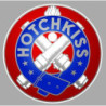 STICKER HOTCHKISS logo  Diam  60 mm