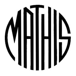 STICKER MATHIS logo bleu...