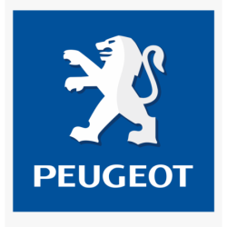 STICKER PEUGEOT Logo 1998 in  L 50 H 50 mm