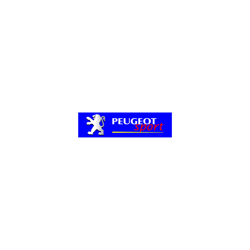 STICKER PEUGEOT sport L 150 H  40 mm