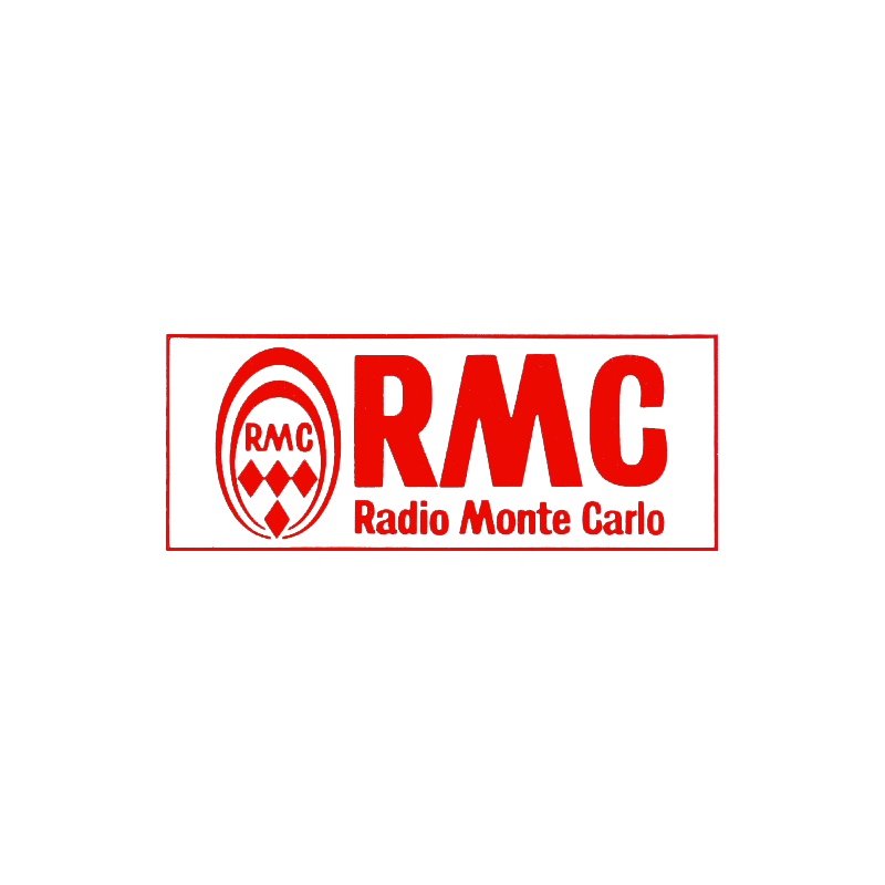 STICKER RMC logo 1981 L 87,5 H 35 mm