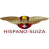 STICKER HISPANO SUIZA Logo couleur L 85 H 30 mm