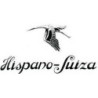 STICKER HISPANO-SUIZA-logo lettre noir L 60 H 30 mm