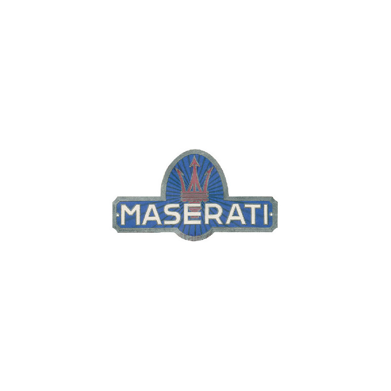 STICKER MASERATI logo 1943 L 100 H 55 mm