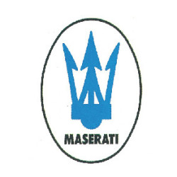 STICKER MASERATI logo 1983 L 60 H 100 mm