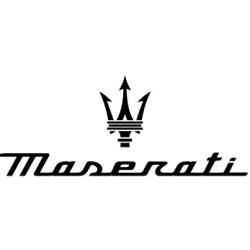 STICKER MASERATI logo 2020 L 100 H 40 mm