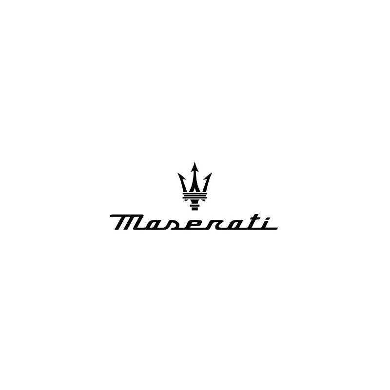 STICKER MASERATI logo 2020 L 100 H 40 mm