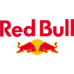 STICKER RED BULL logo rouge/jaune L 100 H 49 mm