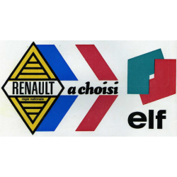 STICKER ELF-RENAULT L100 H...