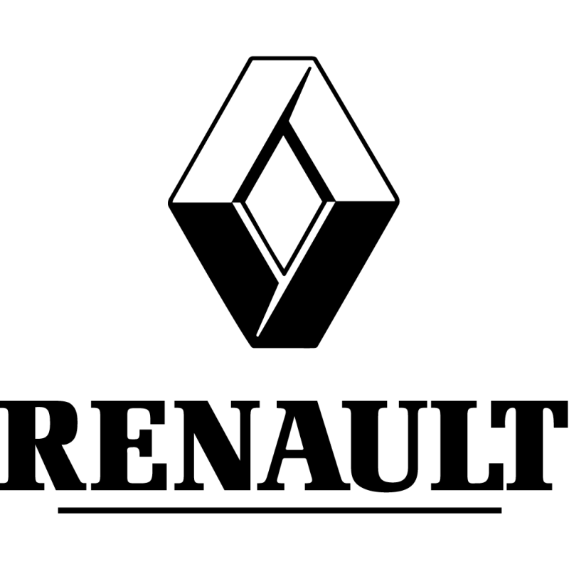 STICKER RENAULT logo-1992 L 120 H 100 mm