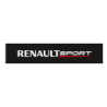 STICKER RENAULT Sport fond noir flamme rouge L 225 H 50 mm