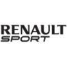 STICKER RENAULT Sport noir 2 lignes L 120 H 30 mm