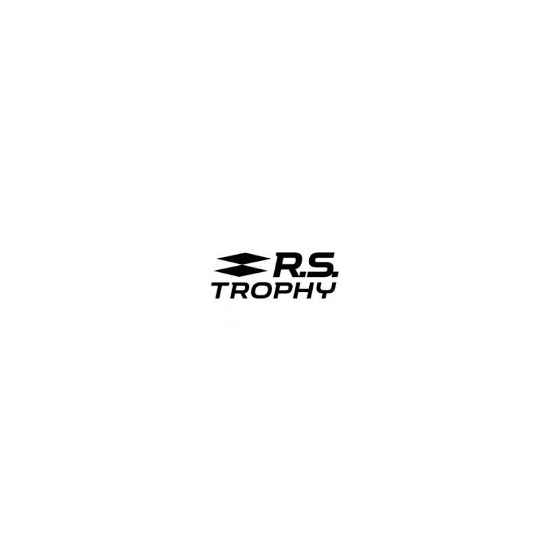 STICKER RENAULT SPORT RS TROPHY  noir L 65 h 25 mm