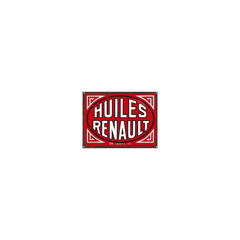 STICKER RENAULT 1925 huiles L200 H 275 mm