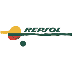 STICKER REPSOL logo 1987/1997 L100 H 30 mm